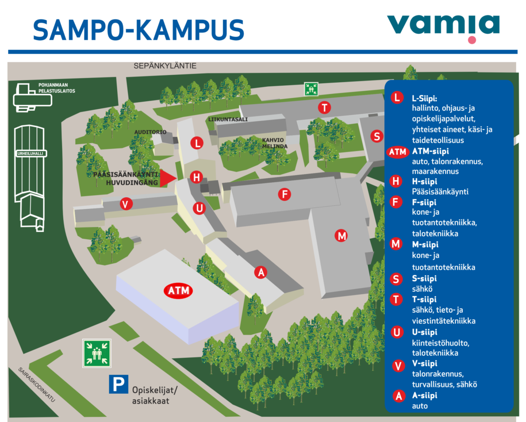 Infoa Uudelle Opiskelijalle Ja Huoltajalle Syksy 2023 Vamia