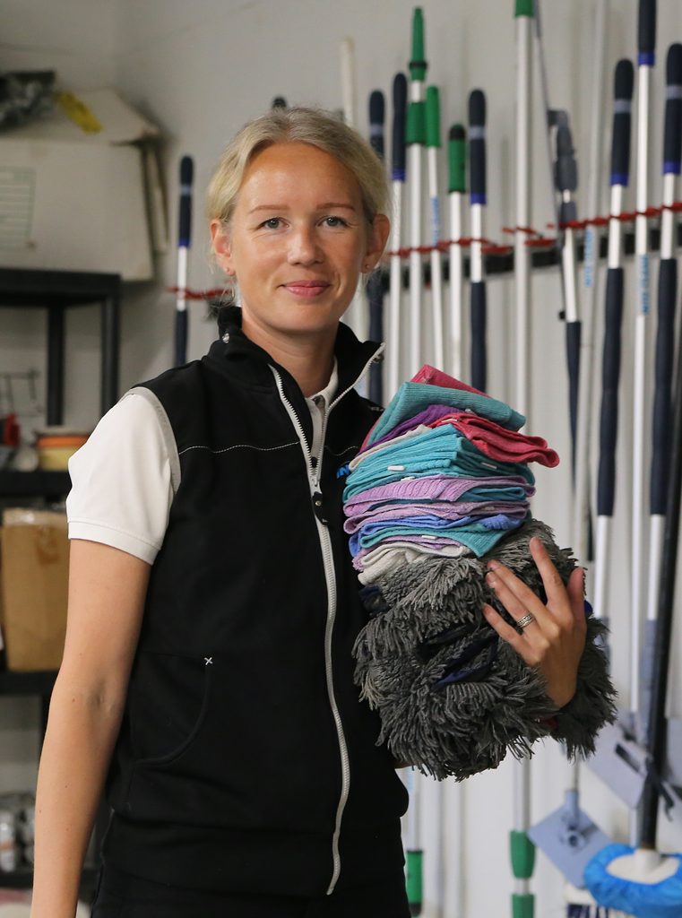 IntoCleanin perustaja Marie Silmu